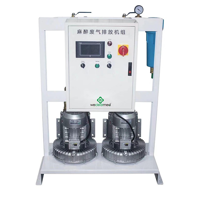 Komponen dan fungsi sistem pemotongan gas anestetik