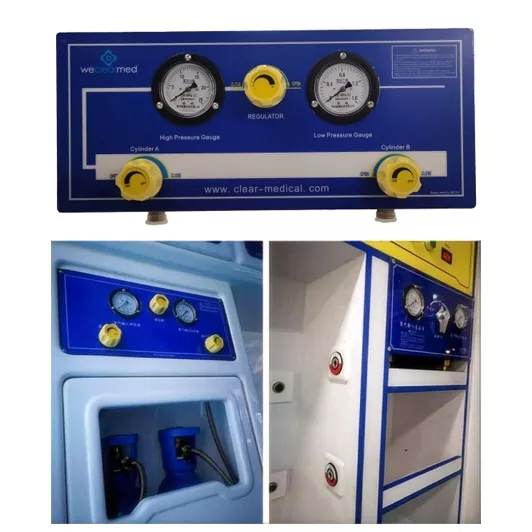 Ambulans gas perubatan manifold