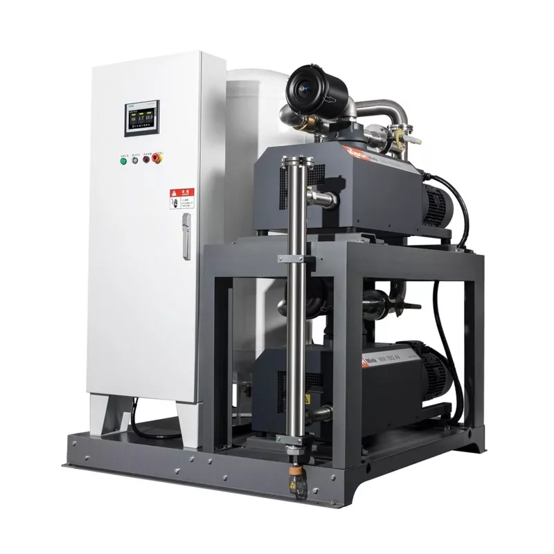 Sistem Vakum Perubatan Rotary Vane Bebas Minyak